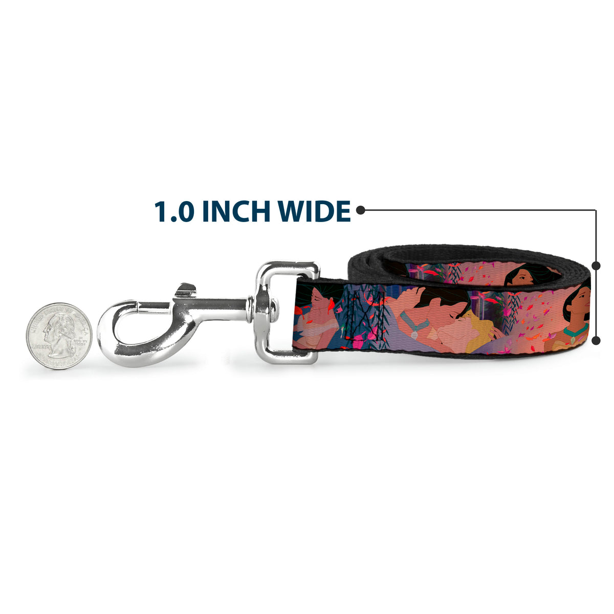 Dog Leash - Pocahontas & John Smith Scenes Dog Leashes Disney