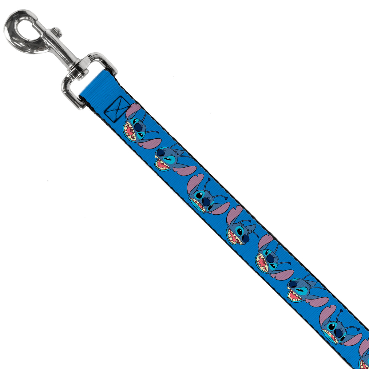 Dog Leash - Lilo and Stitch Stitch Expressions Blue Dog Leashes Disney