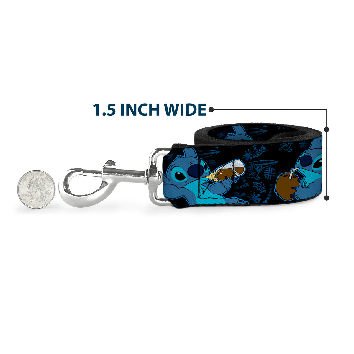 Dog Leash - Monsters University Sully & Mike Poses/GRRRRR! Dog Leashes Disney
