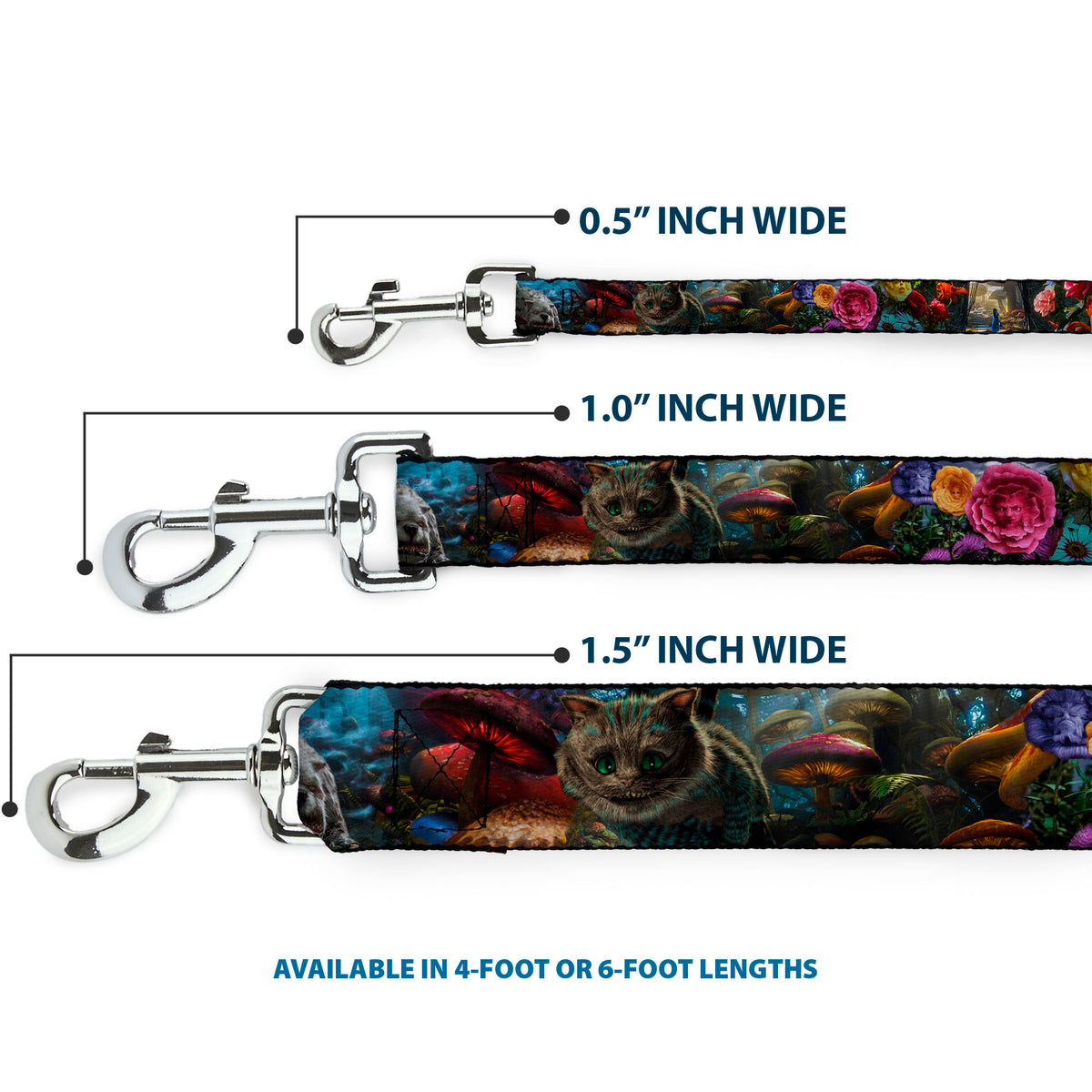 Dog Leash - Alice in Wonderland Movie Encounters Dog Leashes Disney
