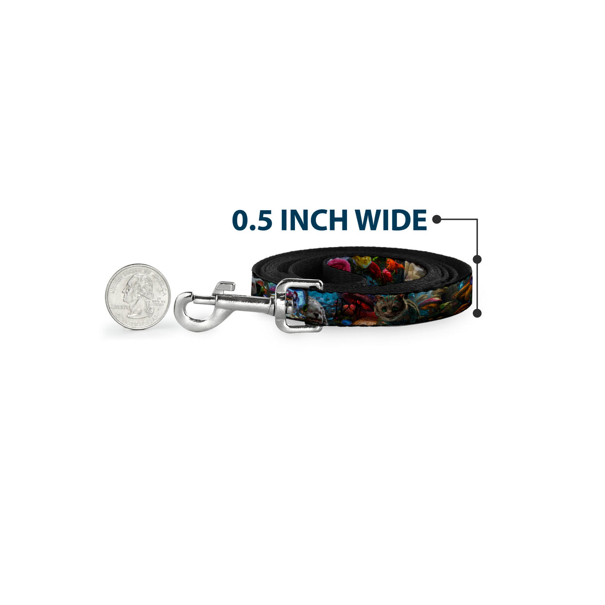 Dog Leash - Alice in Wonderland Movie Encounters Dog Leashes Disney