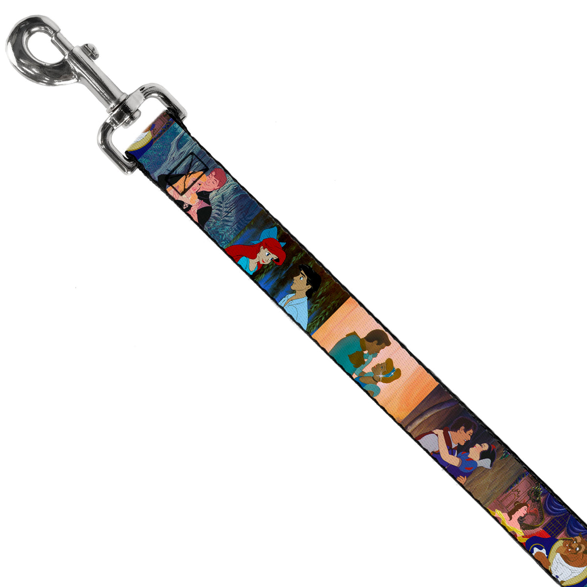 Dog Leash - Disney Princess Scenes Framed Dog Leashes Disney