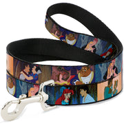 Dog Leash - Disney Princess Scenes Framed Dog Leashes Disney