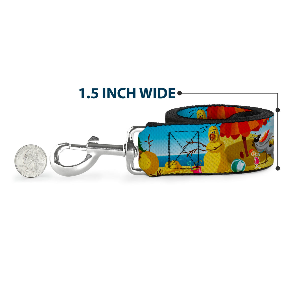 Dog Leash - Beast & Belle Ball Scene Poses Dog Leashes Disney