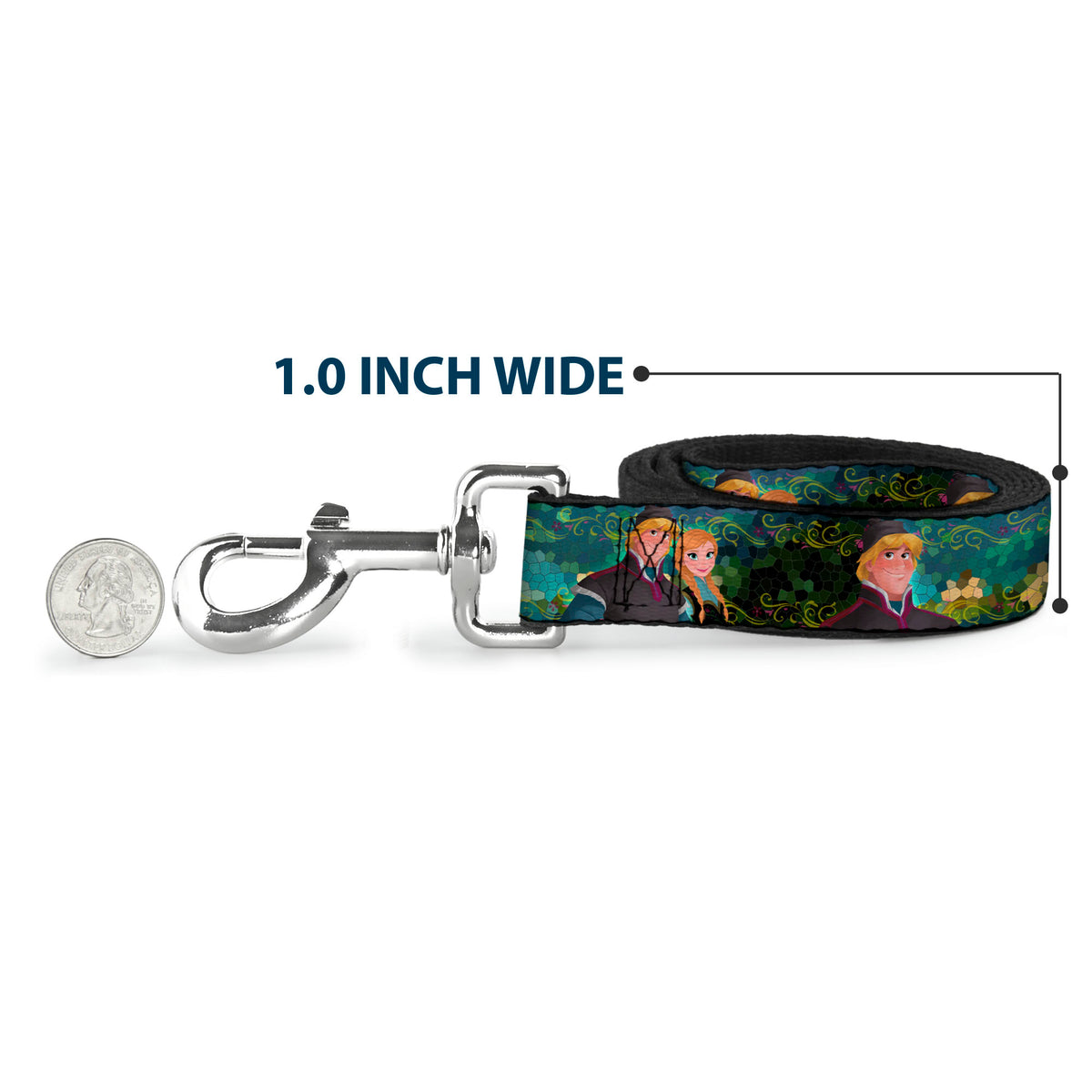 Dog Leash - Anna & Hans/Anna & Kristoff Poses Dog Leashes Disney