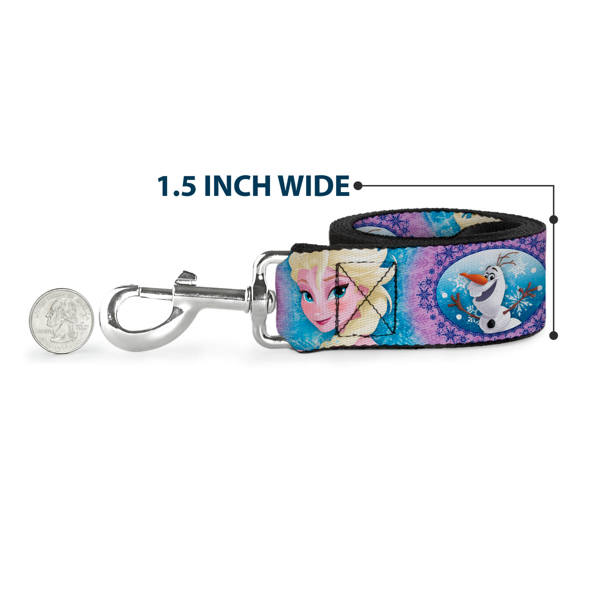 Dog Leash - Mickey Mouse Poses Scattered Red/Black/White Dog Leashes Disney