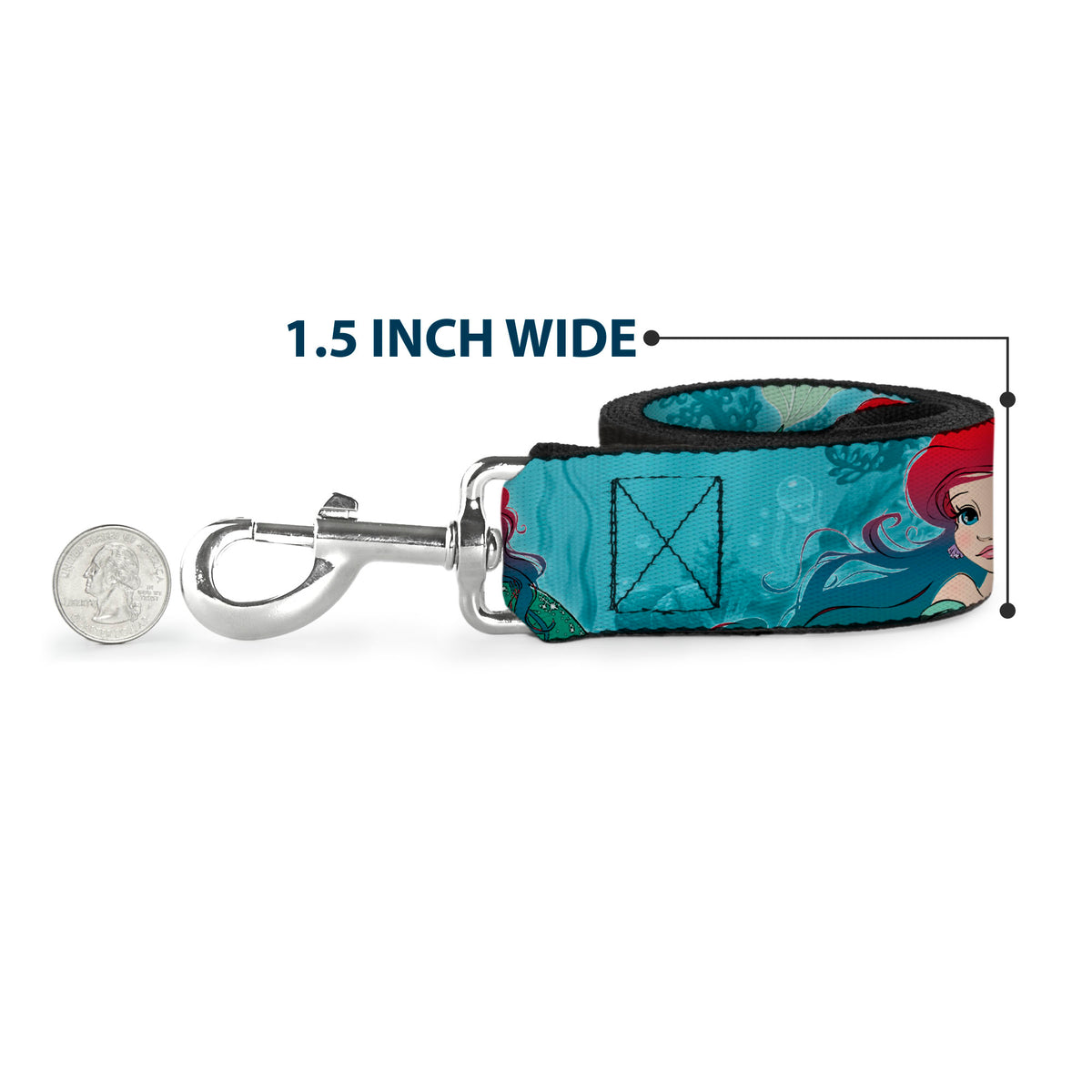 Dog Leash - Frozen Olaf Poses/Snowflakes Blues Dog Leashes Disney