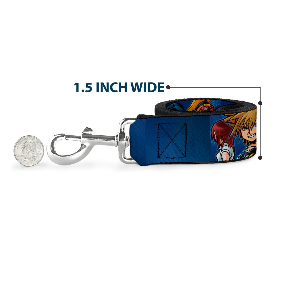 Dog Leash - Ariel Silhouette Poses/Castle Blues Dog Leashes Disney