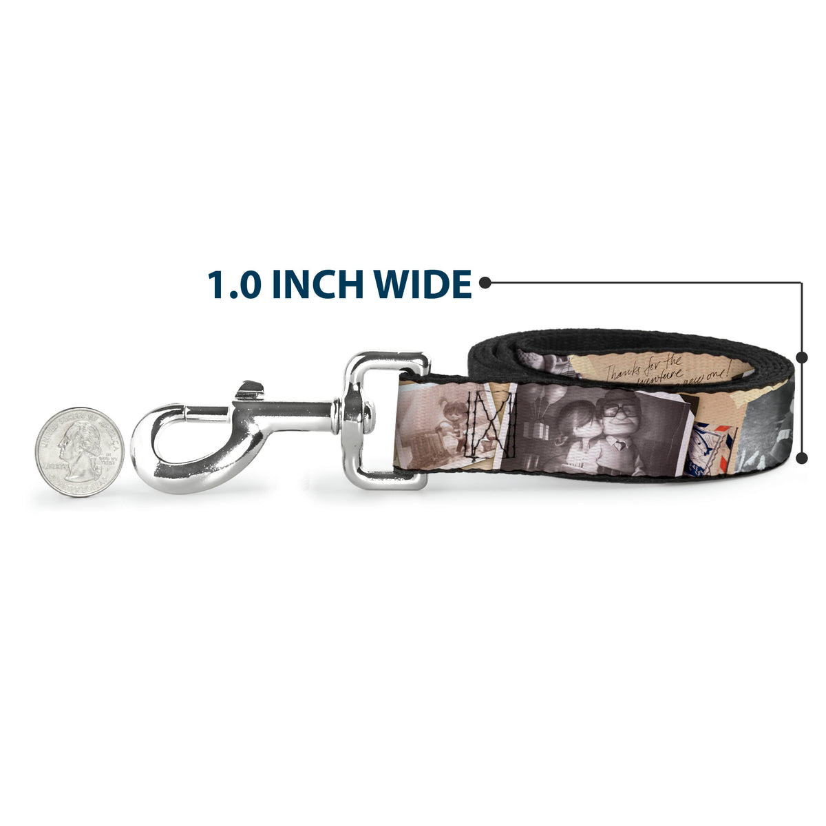Dog Leash - Up Adventure Book Snapshots/Post Cards Dog Leashes Disney