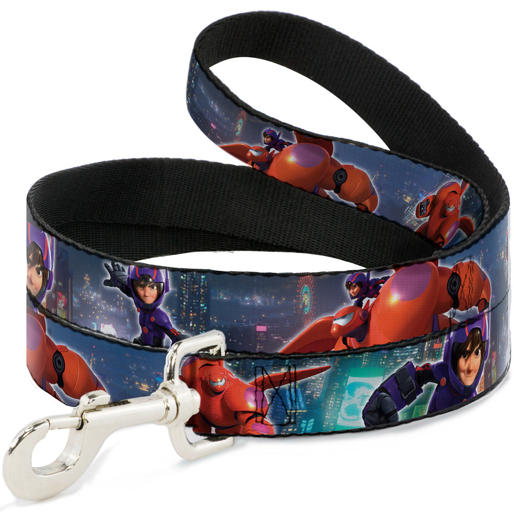Dog Leash - Hiro & Baymax Action Poses/San Fransokyo Dog Leashes Disney