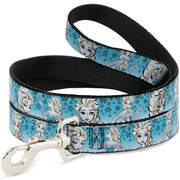 Dog Leash - Anna/Snowflakes Frozen Art Collection Poses Dog Leashes Disney