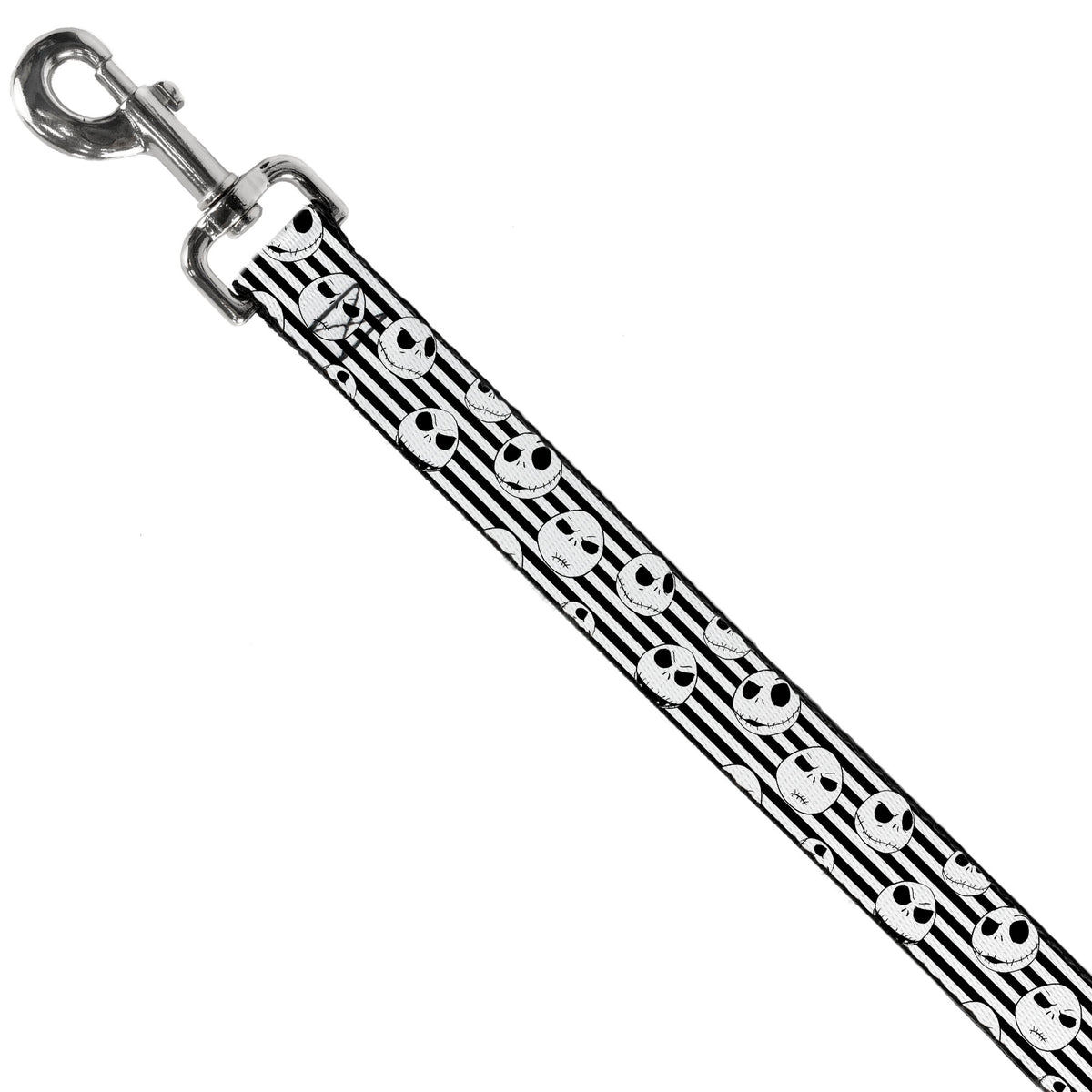 Dog Leash - Jack Expressions/Stripe White/Black Dog Leashes Disney