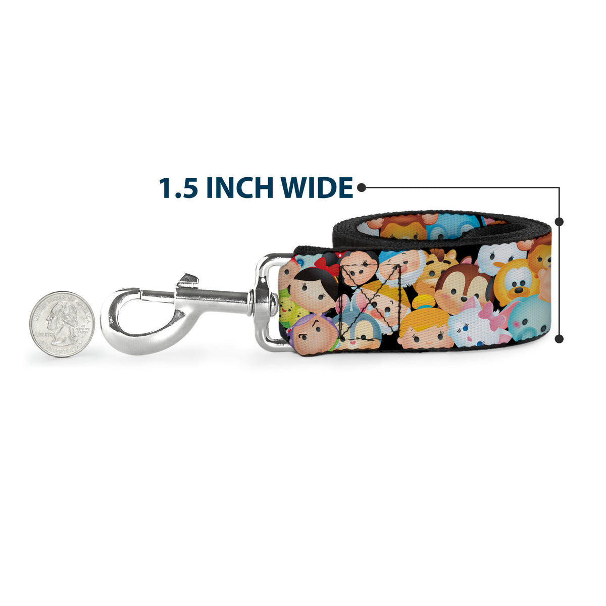 Dog Leash - Tigger Stripes Orange/Black Dog Leashes Disney