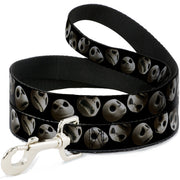 Dog Leash - Jack 10-Expressions Staggered Black Dog Leashes Disney