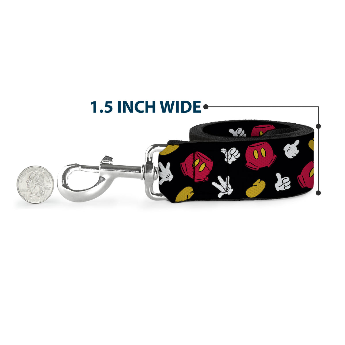 Dog Leash - The Jungle Book 8-Character Group Greens Dog Leashes Disney