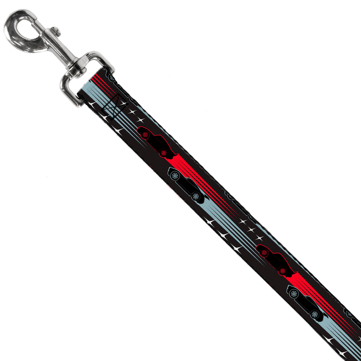 Dog Leash - Cars 3 Cars Stripes/Stars Grays/Blues/Reds Dog Leashes Disney