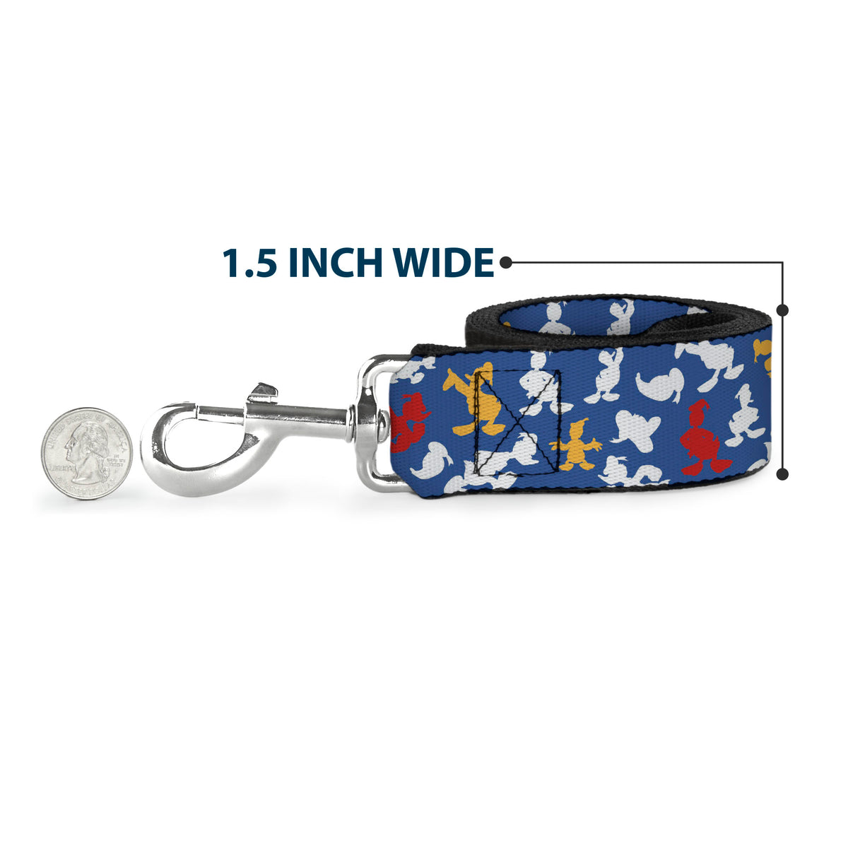 Dog Leash - Pluto 4-Poses/Landscape Blue/Green Dog Leashes Disney