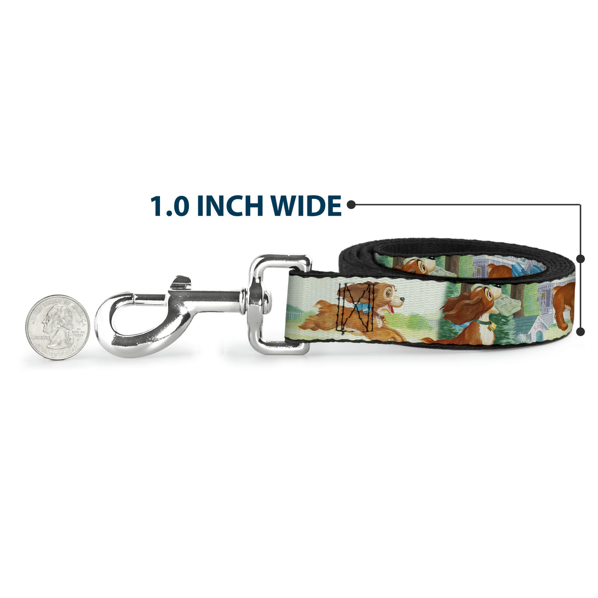 Dog Leash - Lady 3-Scene Poses Dog Leashes Disney