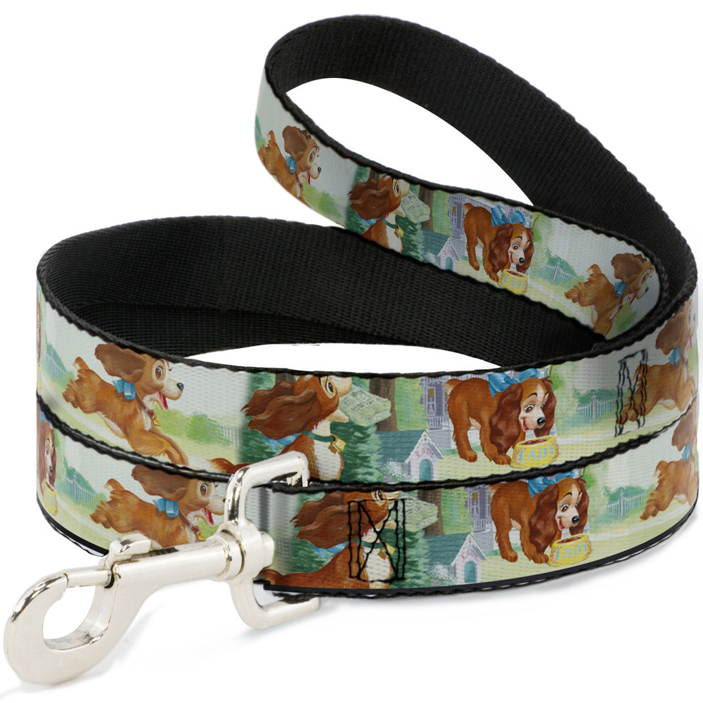 Dog Leash - Lady 3-Scene Poses Dog Leashes Disney