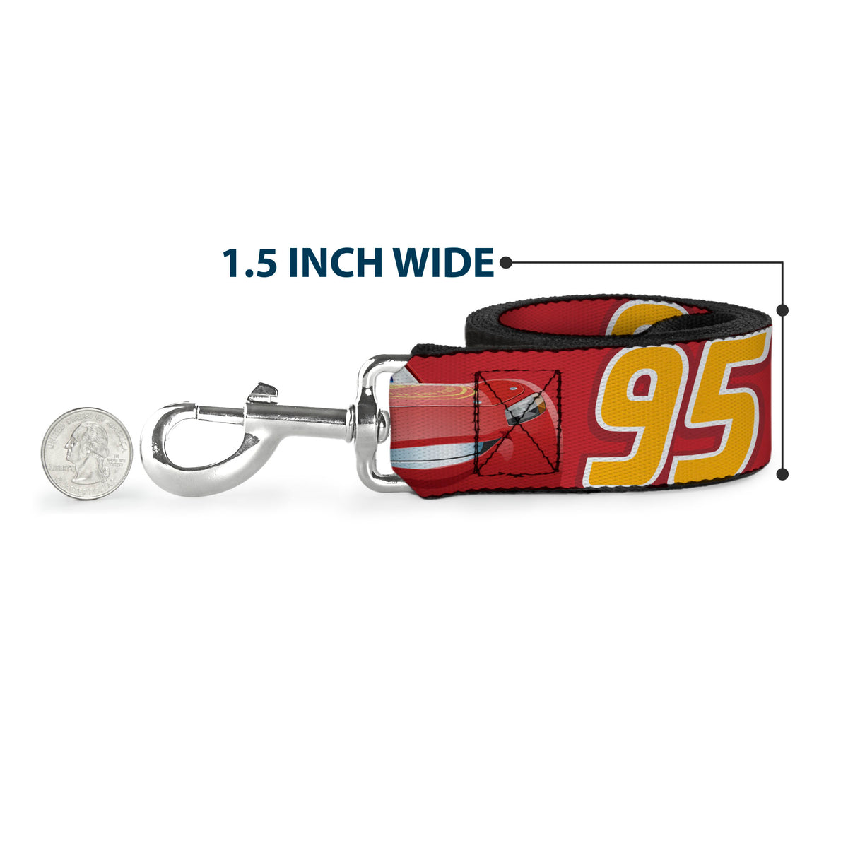 Dog Leash - Donald Duck Face/Poses Scattered Blue/White/Red/Yellow Dog Leashes Disney