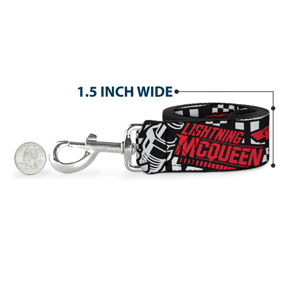Dog Leash - Mickey Mouse Hand Gestures2 Scattered Black/White Dog Leashes Disney