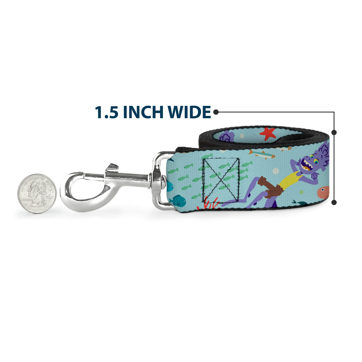 Dog Leash - Frozen II Swirling Leaves/Floral Trim Purples/Reds Dog Leashes Disney
