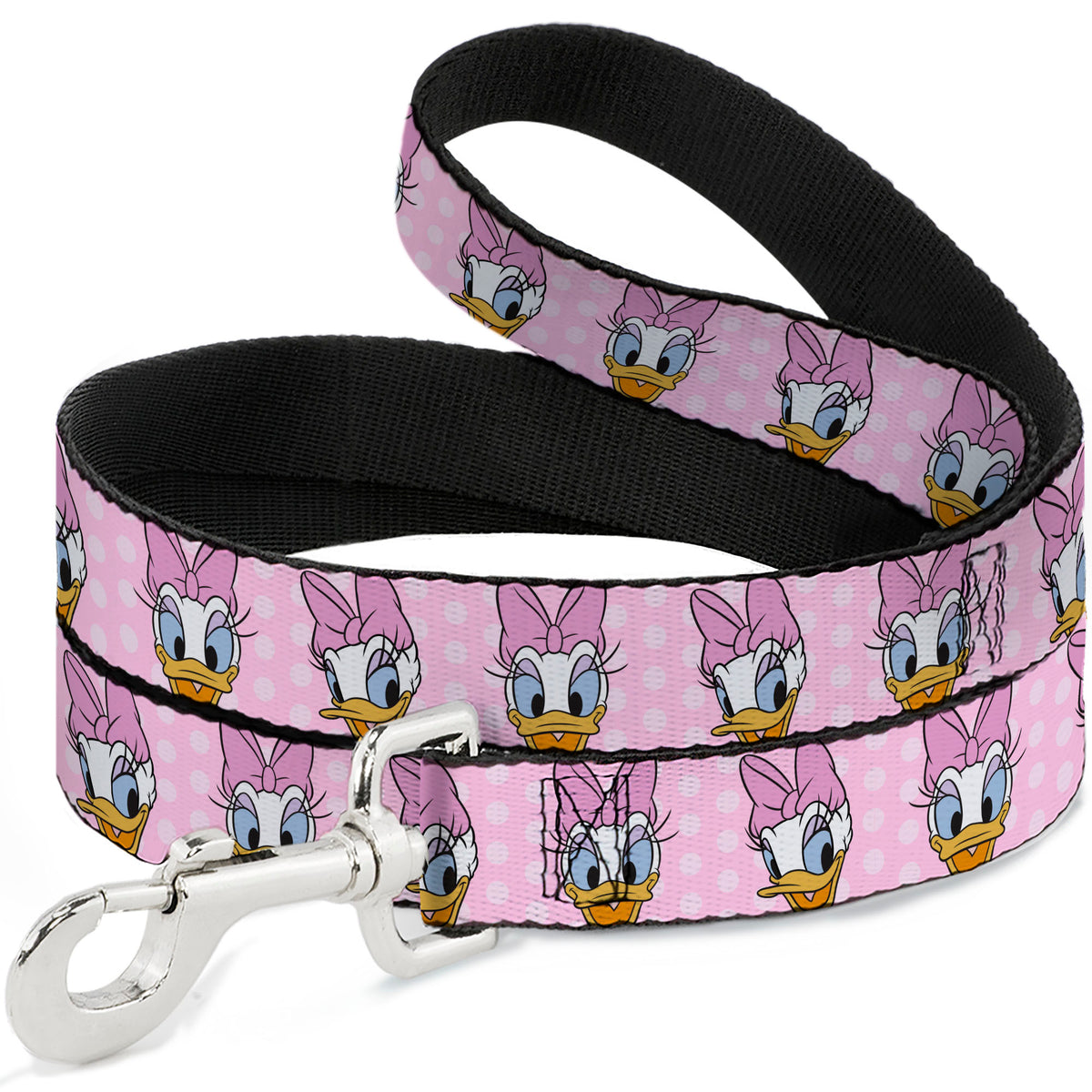 Dog Leash - Daisy Duck 2-Expressions/Dots Pinks Dog Leashes Disney