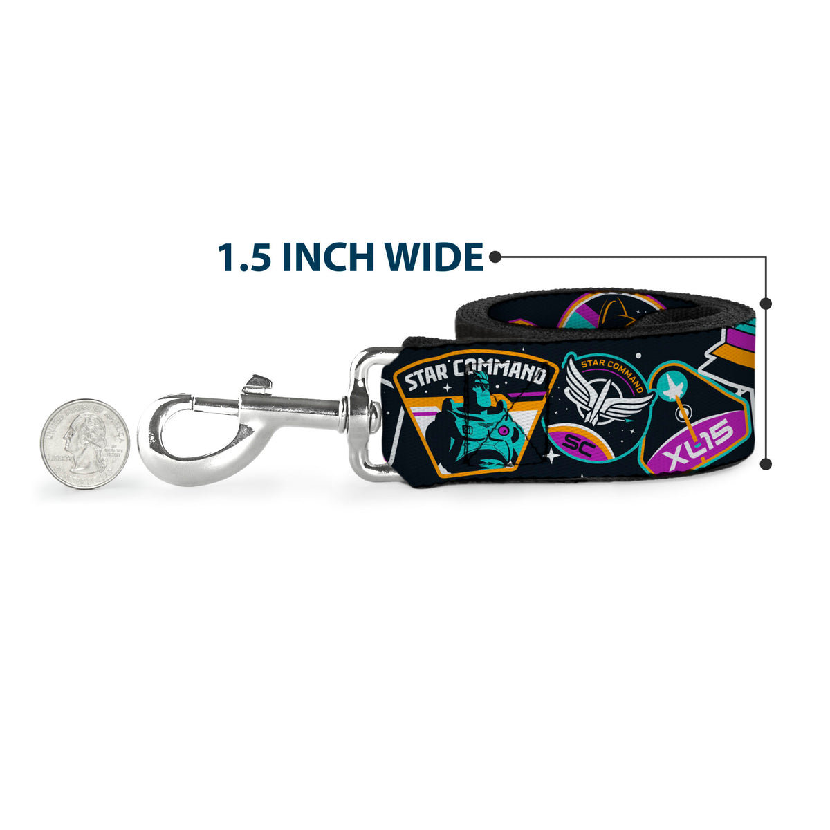 Dog Leash - Soul Piano Keys White/Black Dog Leashes Disney