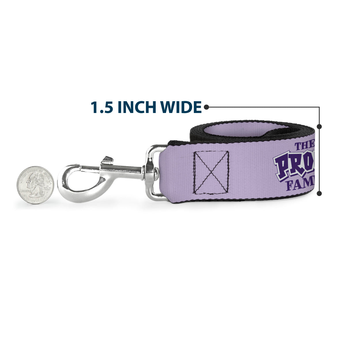 Dog Leash - Aladdin Jasmine Palace Pose with Script and Flowers White/Purples Dog Leashes Disney