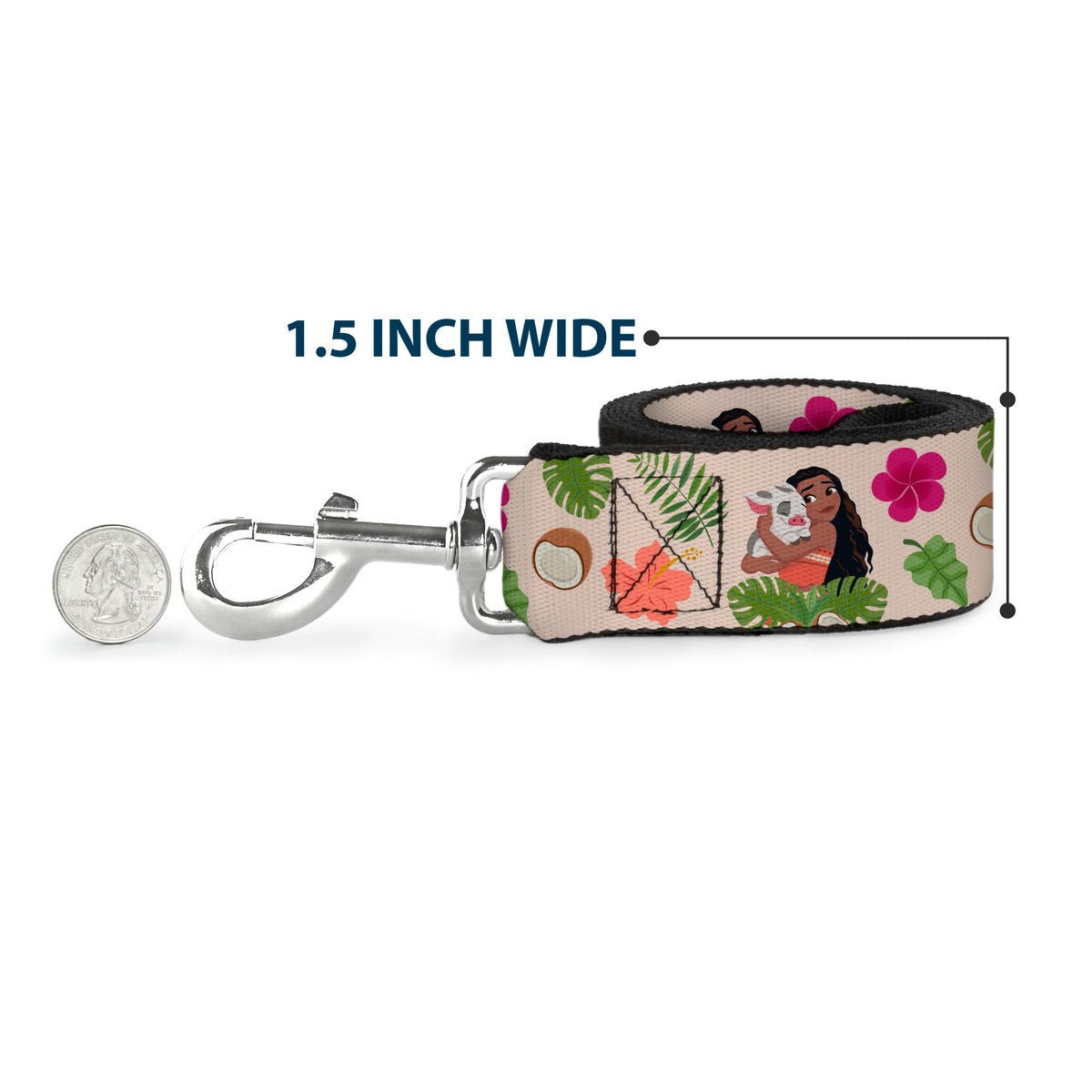 Dog Leash - Mickey Mouse Expression Blocks White/Black/Red Dog Leashes Disney