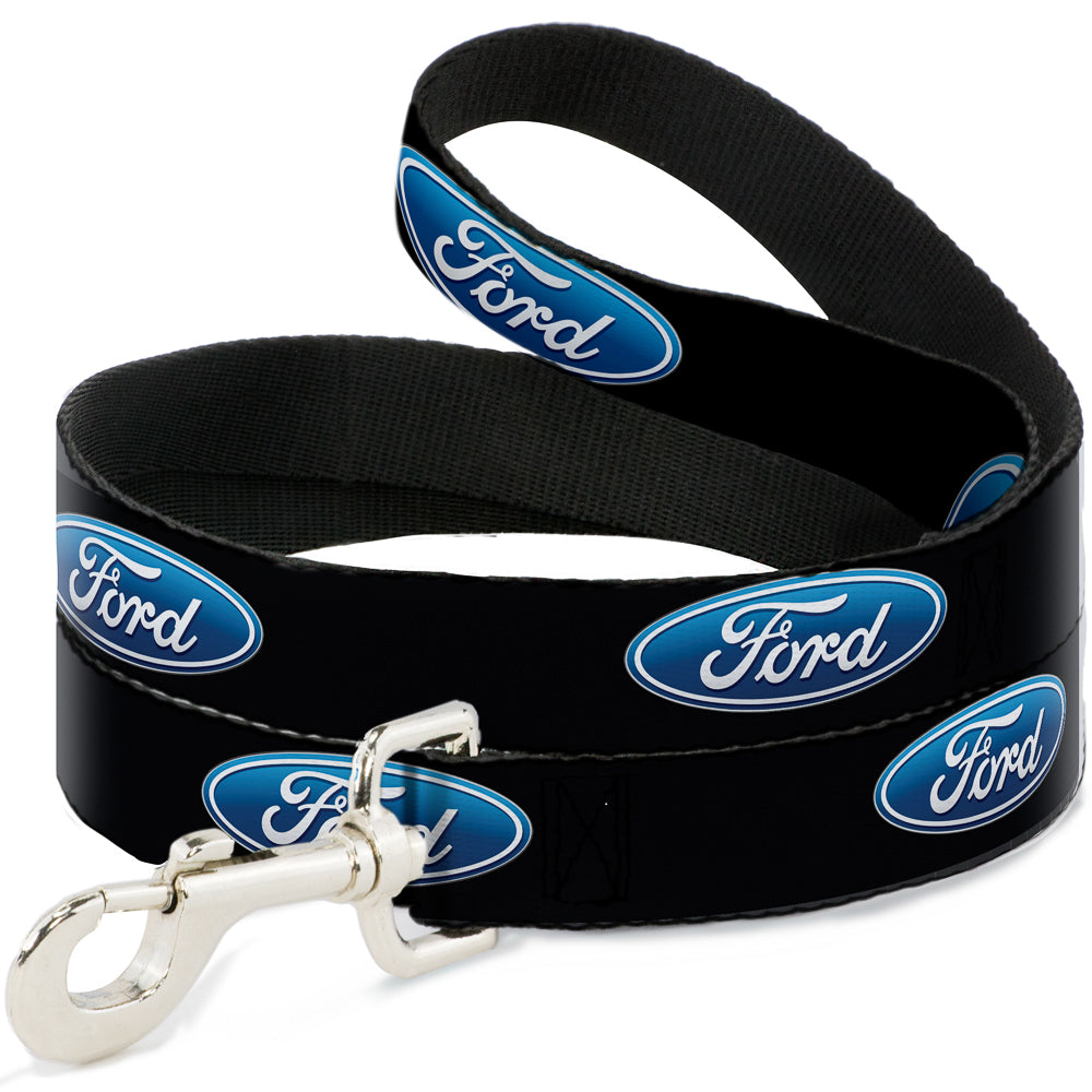 Dog Leash - Ford Oval Logo REPEAT Dog Leashes Ford