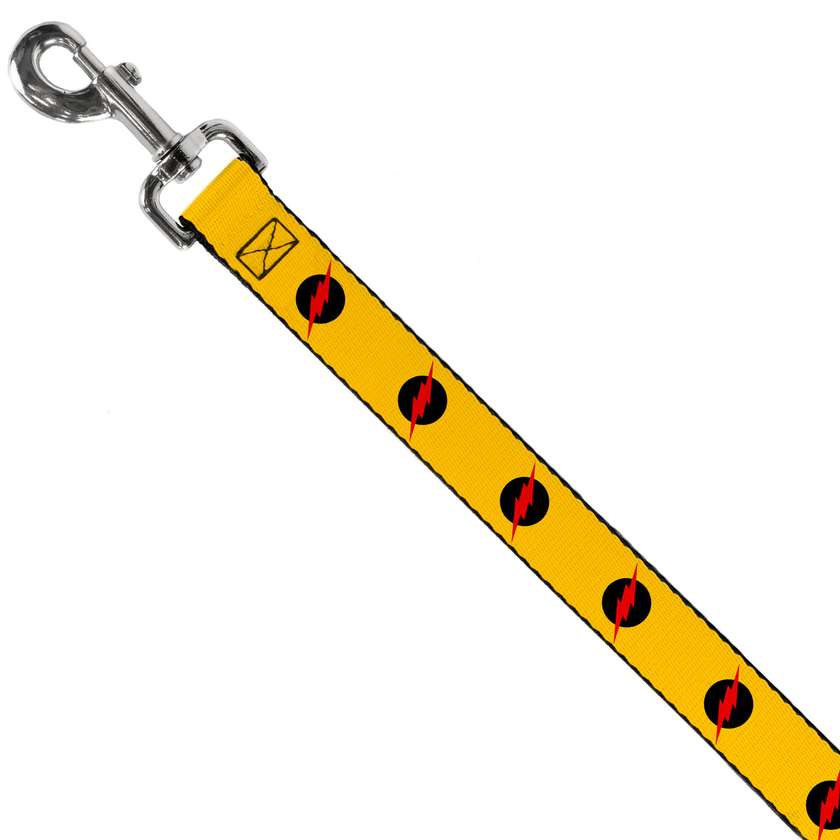 Dog Leash - Reverse Flash Logo Golden Yellow/Black/Red Dog Leashes DC Comics