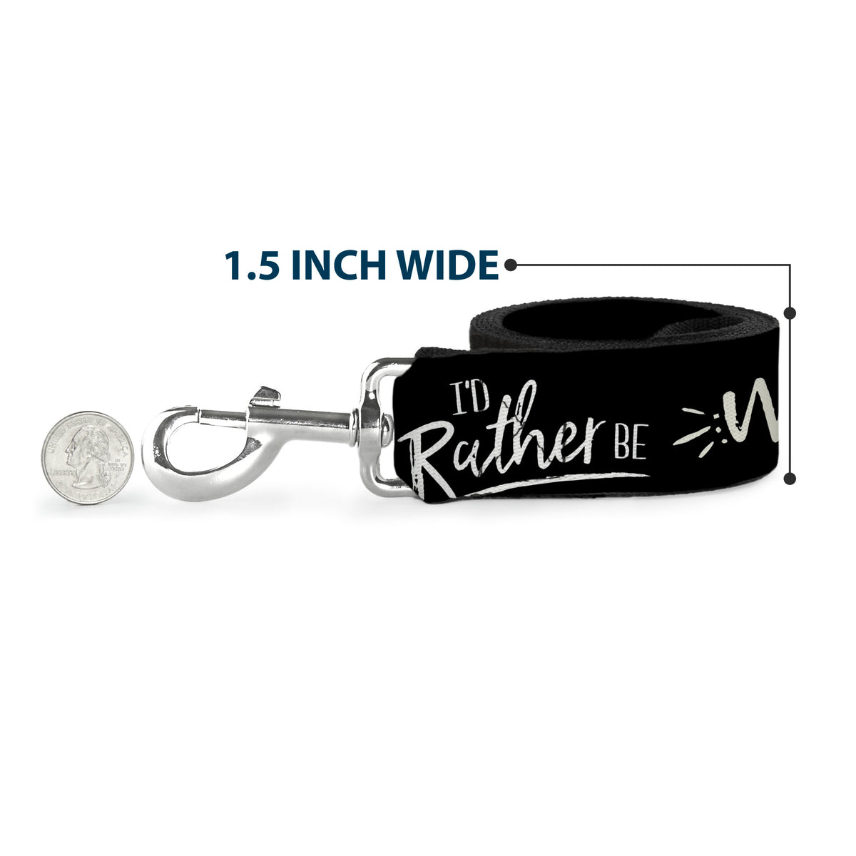 Dog Leash - Friends I'D RATHER BE WATCHING FRIEND THE TELEVISION SERIES Black/White/Multi Color Dog Leashes Friends