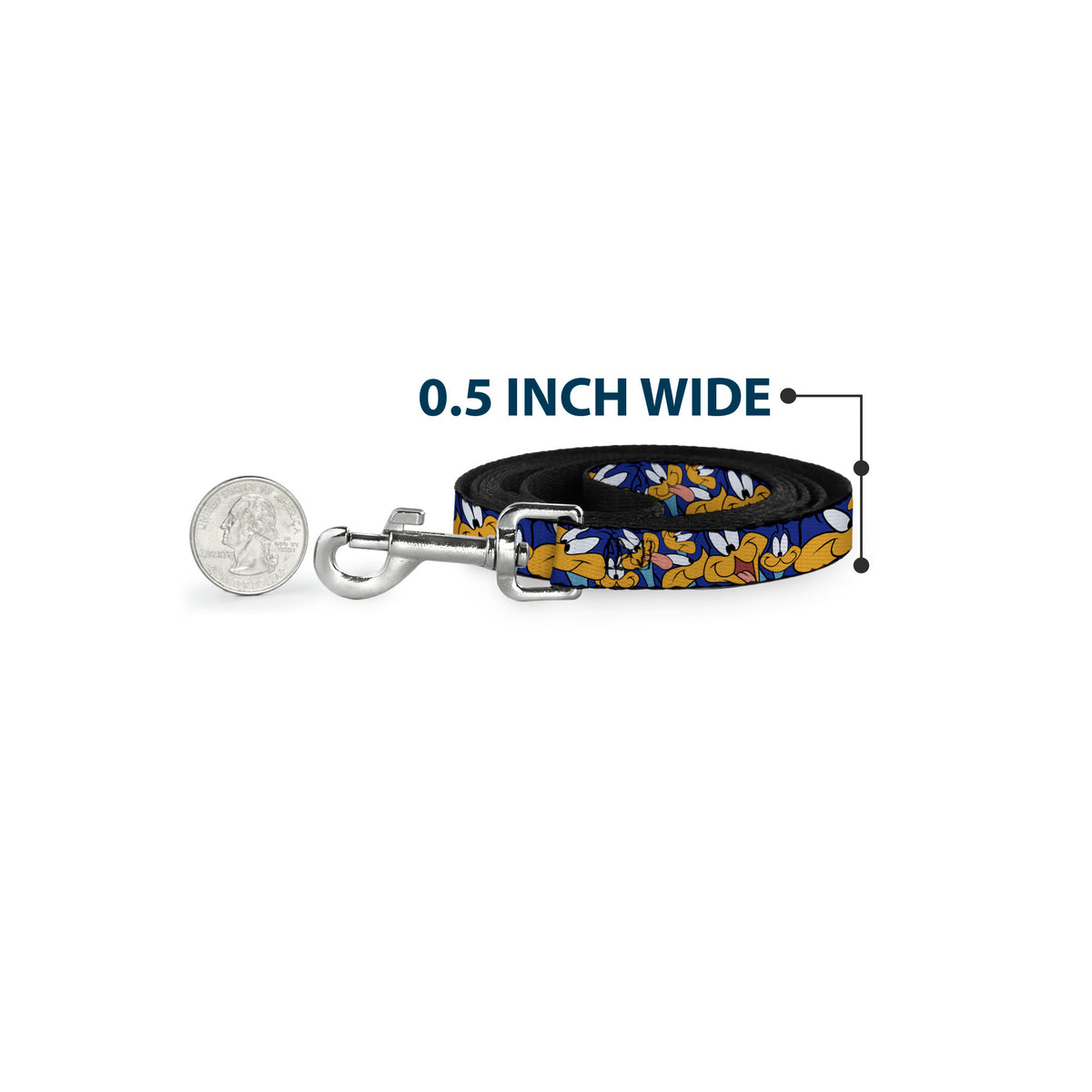 Dog Leash - Road Runner Expressions Stacked Dog Leashes Looney Tunes
