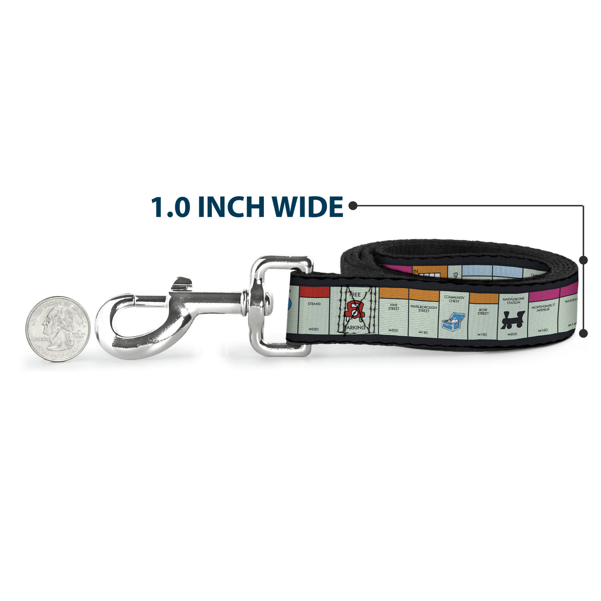 Dog Leash - Monopoly British UK Game Board Space Blocks Dog Leashes Monopoly