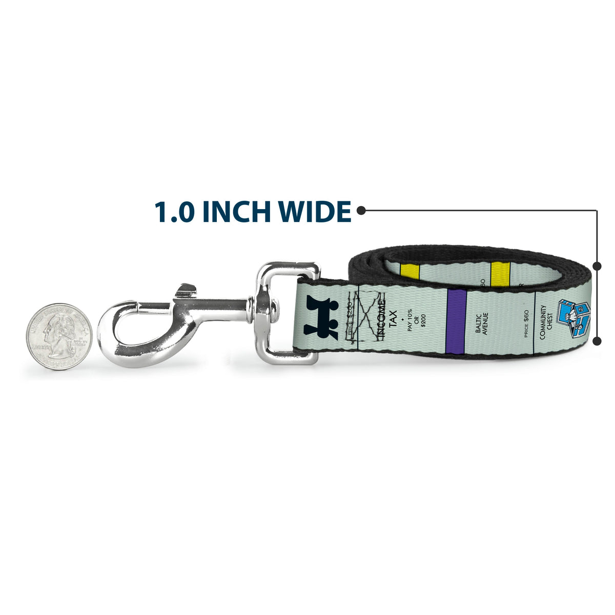 Dog Leash - Monopoly Game Board Spaces Dog Leashes Monopoly
