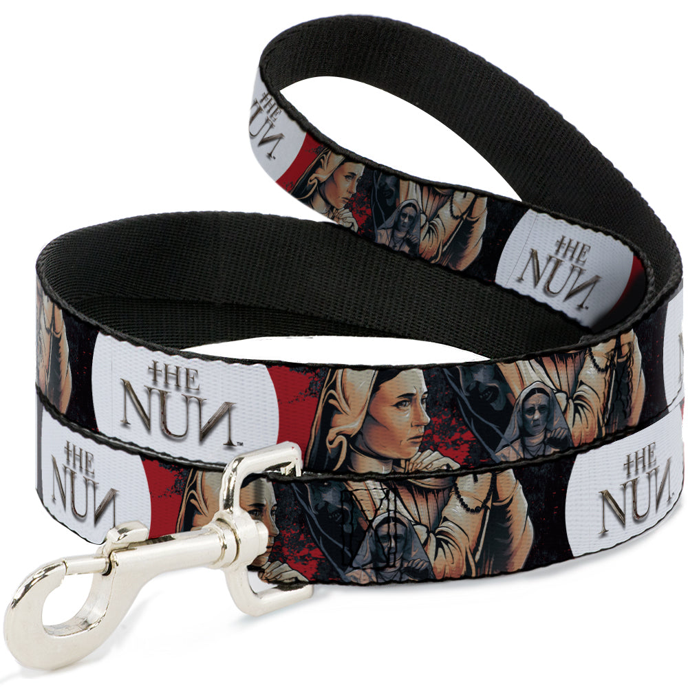Dog Leash - THE NUN Sister Irene Poses Collage Dog Leashes The Nun