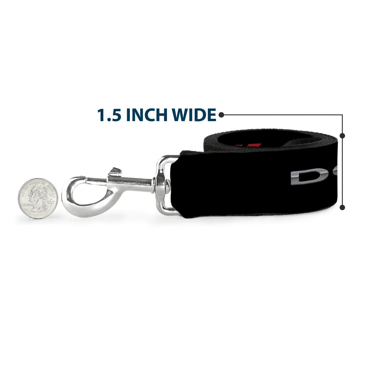 Dog Leash - Dodge Red Rhombus REPEAT Dog Leashes Dodge