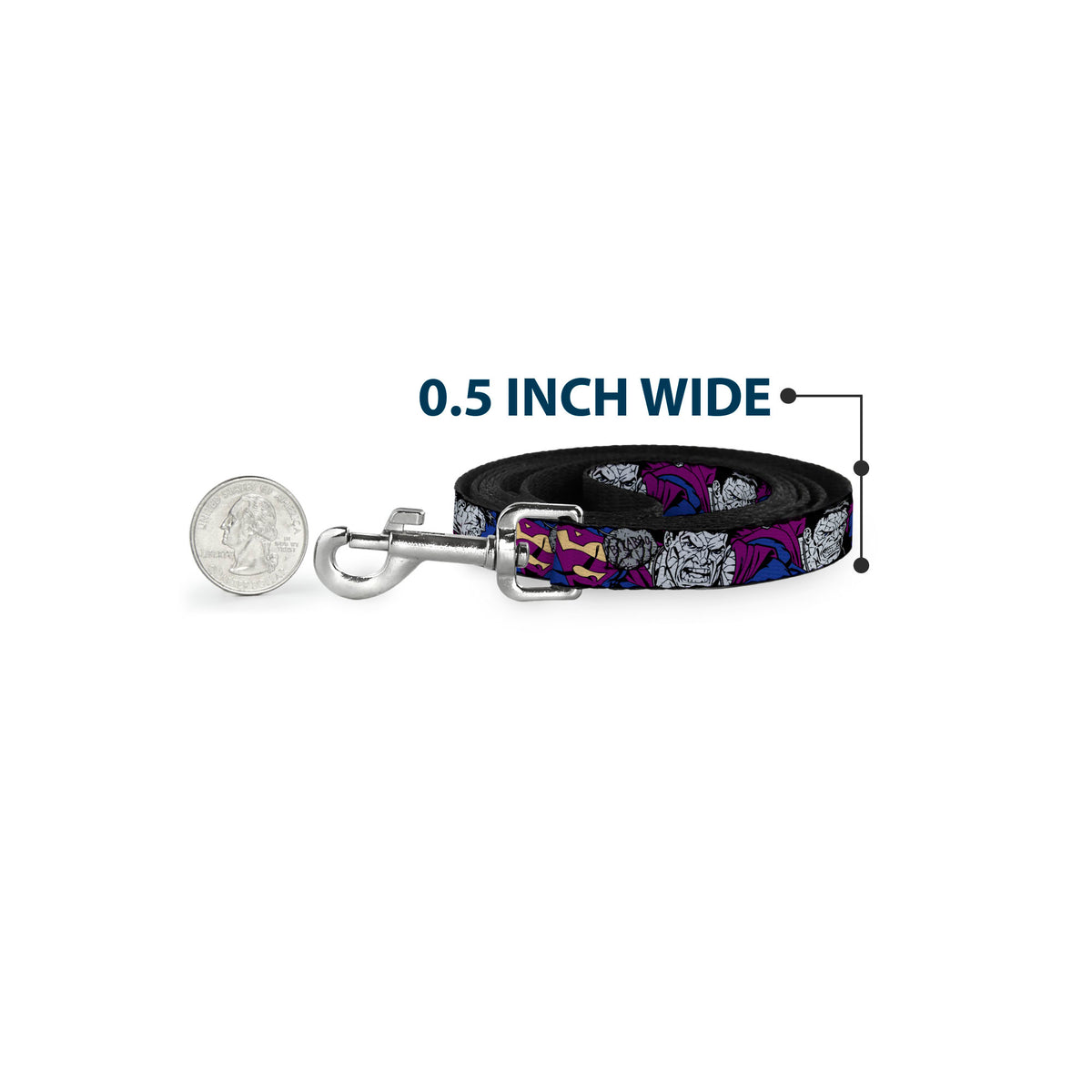 Dog Leash - Bizzaro Action Dog Leashes DC Comics
