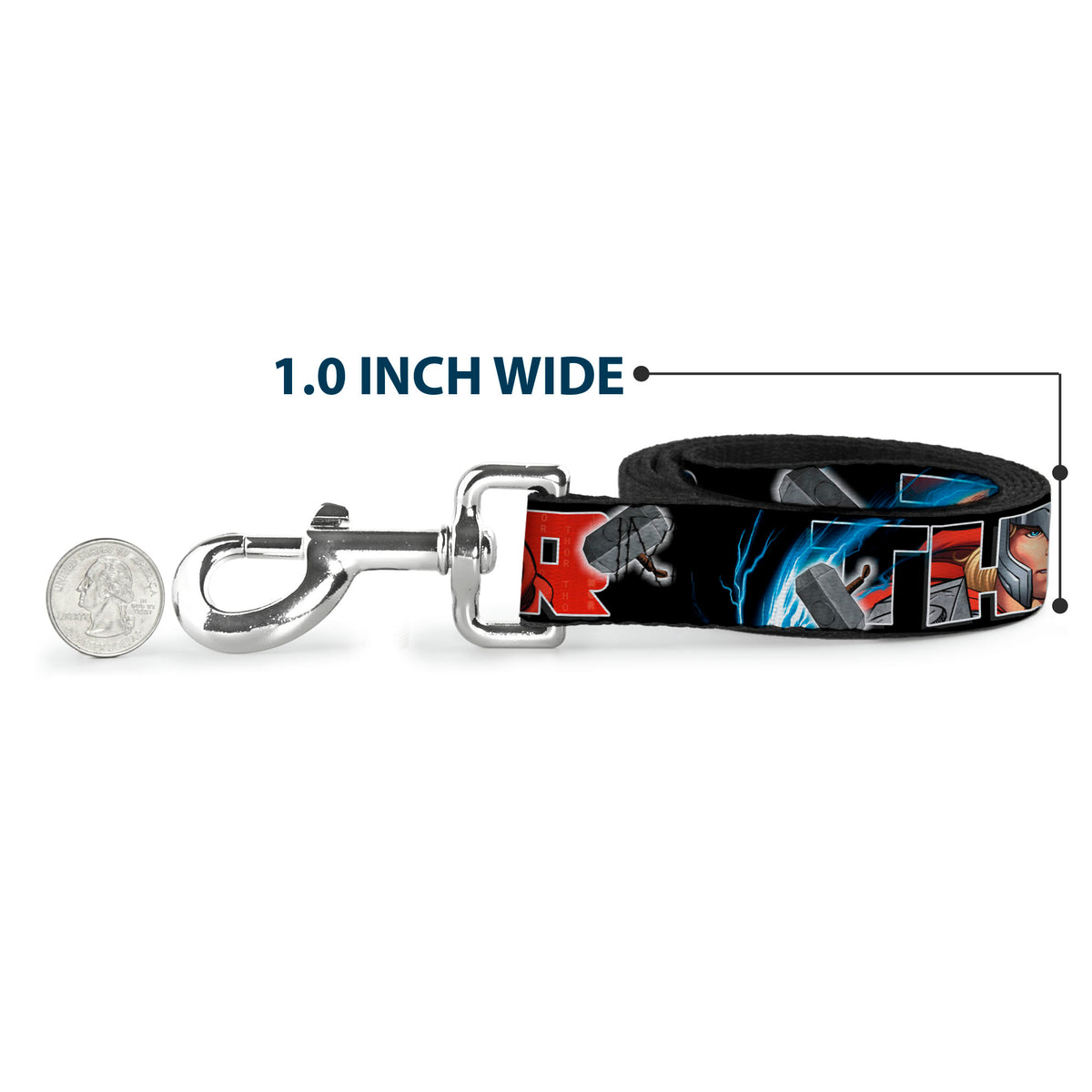 Dog Leash - THOR Poses/Hammer Dog Leashes Marvel Comics