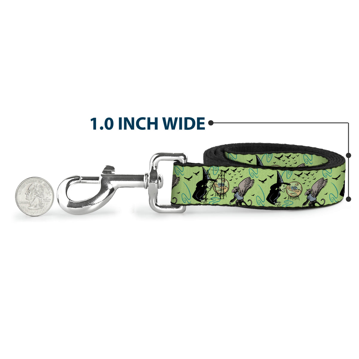 Dog Leash - The Wizard of Oz Wicked Witch of the West and Flying Monkeys Greens Dog Leashes The Wizard of Oz