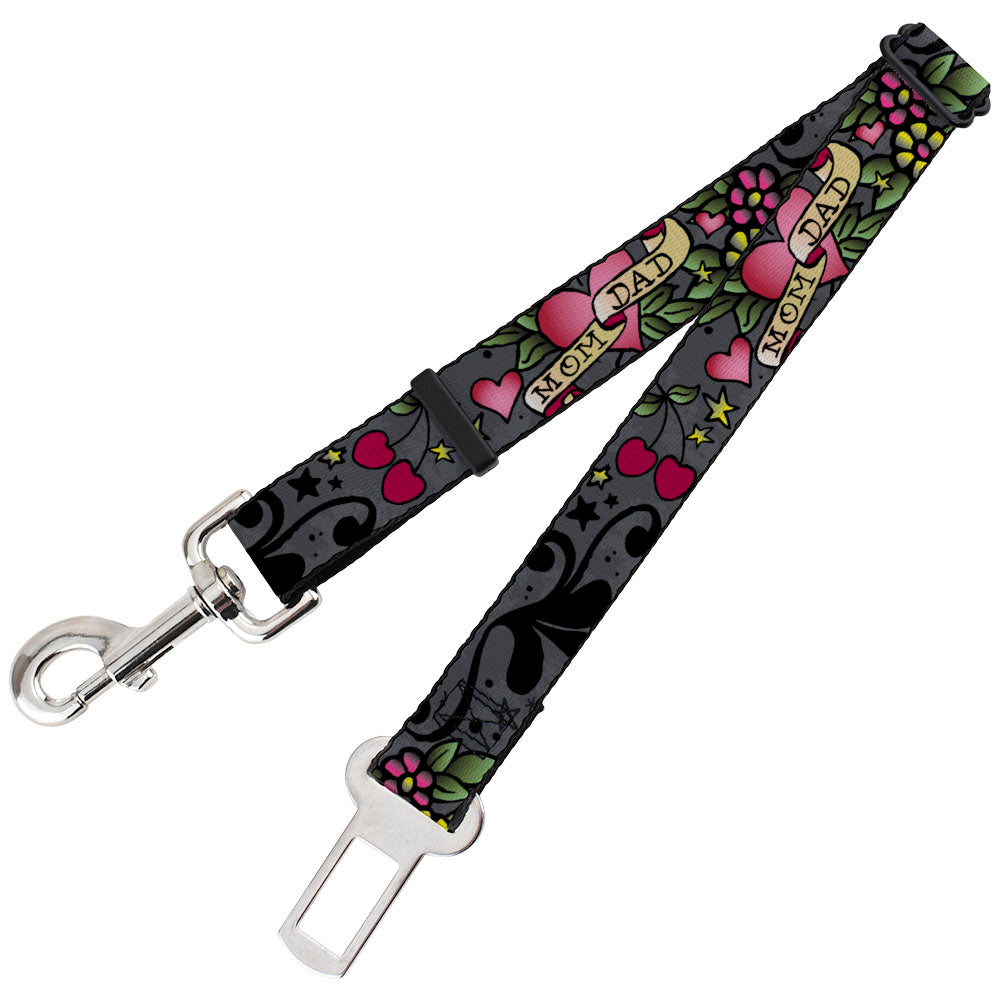 Dog Safety Seatbelt for Cars - Mom & Dad Gray Dog Safety Seatbelts for Cars Buckle-Down   
