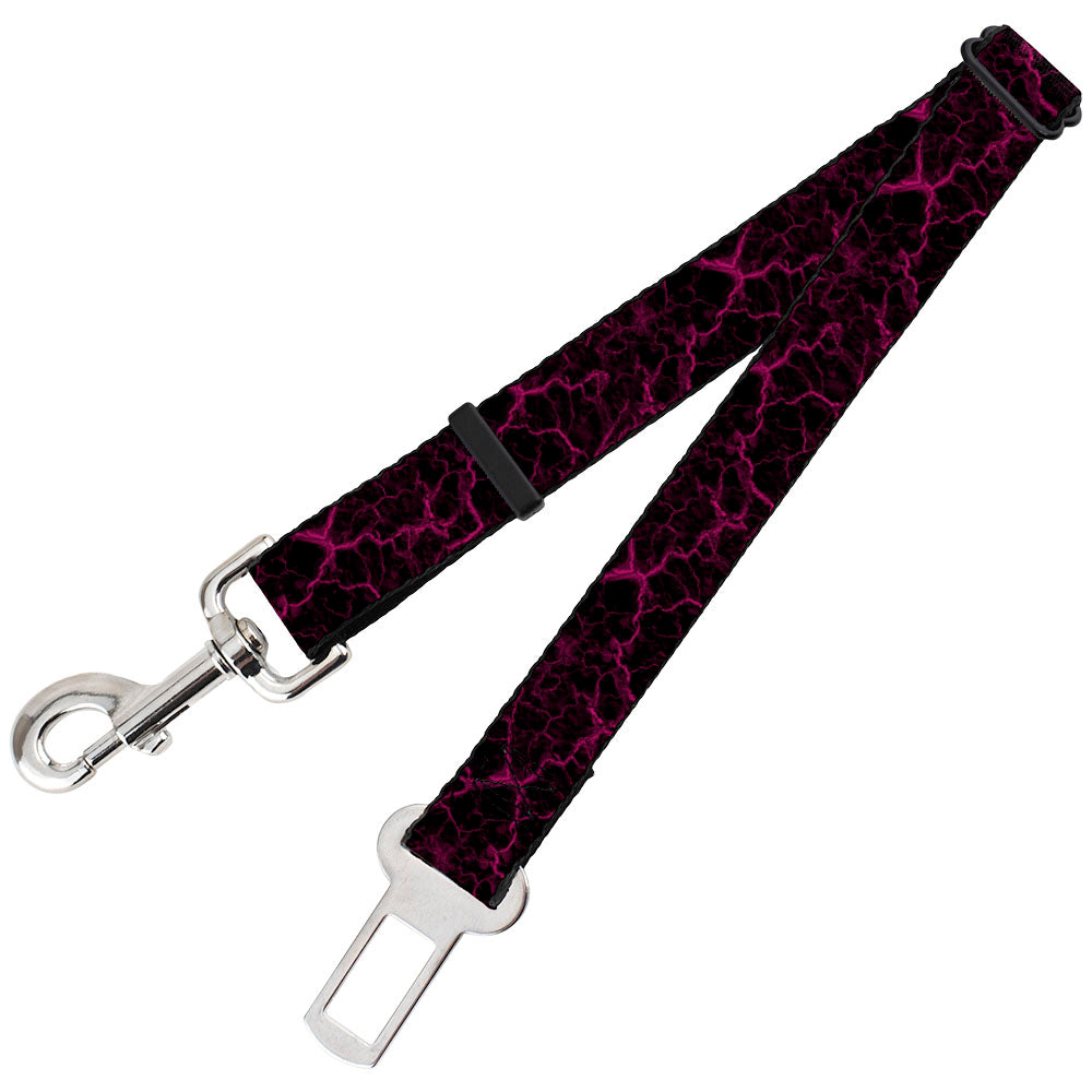 Dog Safety Seatbelt for Cars - Marble Black/Hot Pink Dog Safety Seatbelts for Cars Buckle-Down   