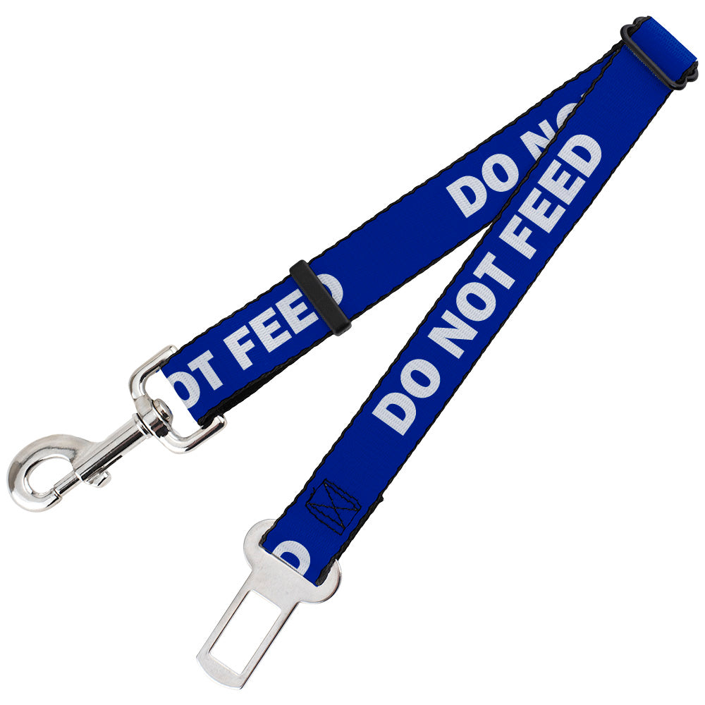 Dog Safety Seatbelt for Cars - Pet Quote DO NOT FEED Navy/White Dog Safety Seatbelts for Cars Buckle-Down   