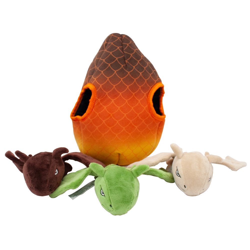 Dog Toy Hide and Seek Toy - Game of Thrones Daenerys Dragon Egg with Three Dragons Dog Toy Hide and Seek Game of Thrones