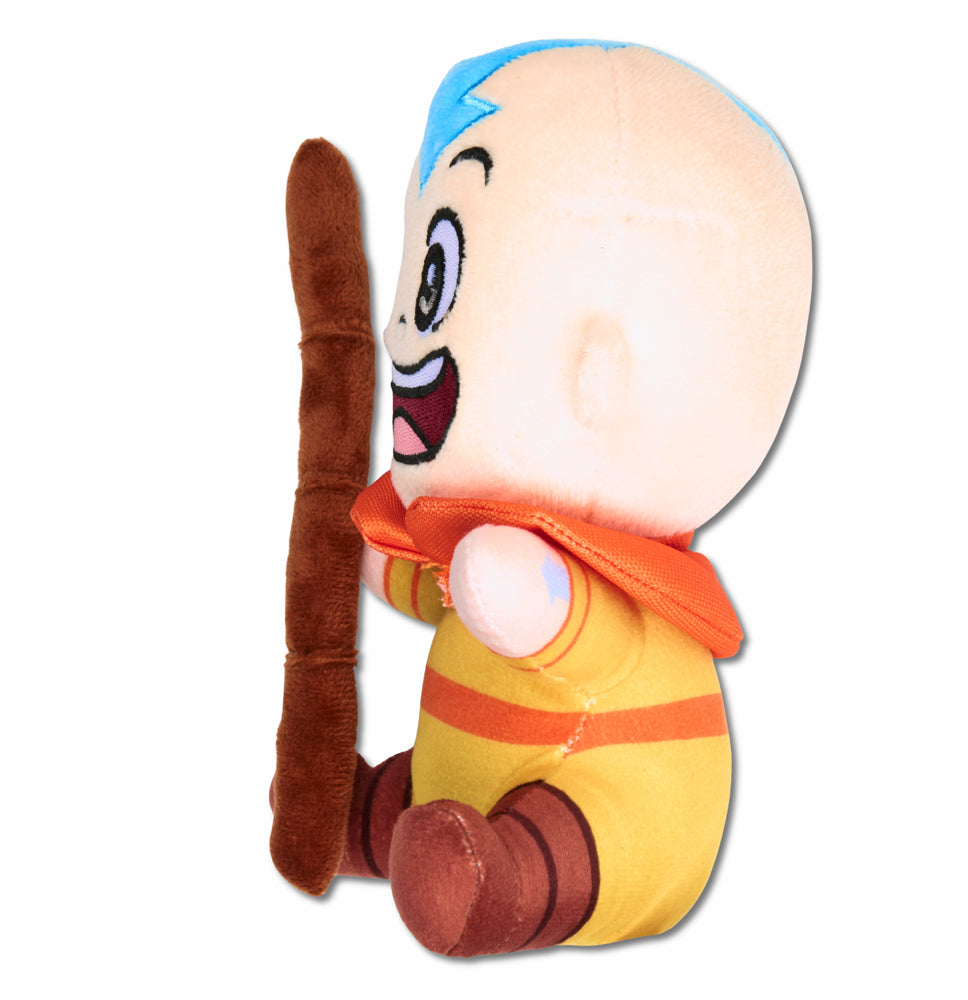 Dog Toy Squeaker Plush - Avatar the Last Airbender Avatar Aang Sitting Full Body Pose Dog Toy Squeaky Plush Nickelodeon