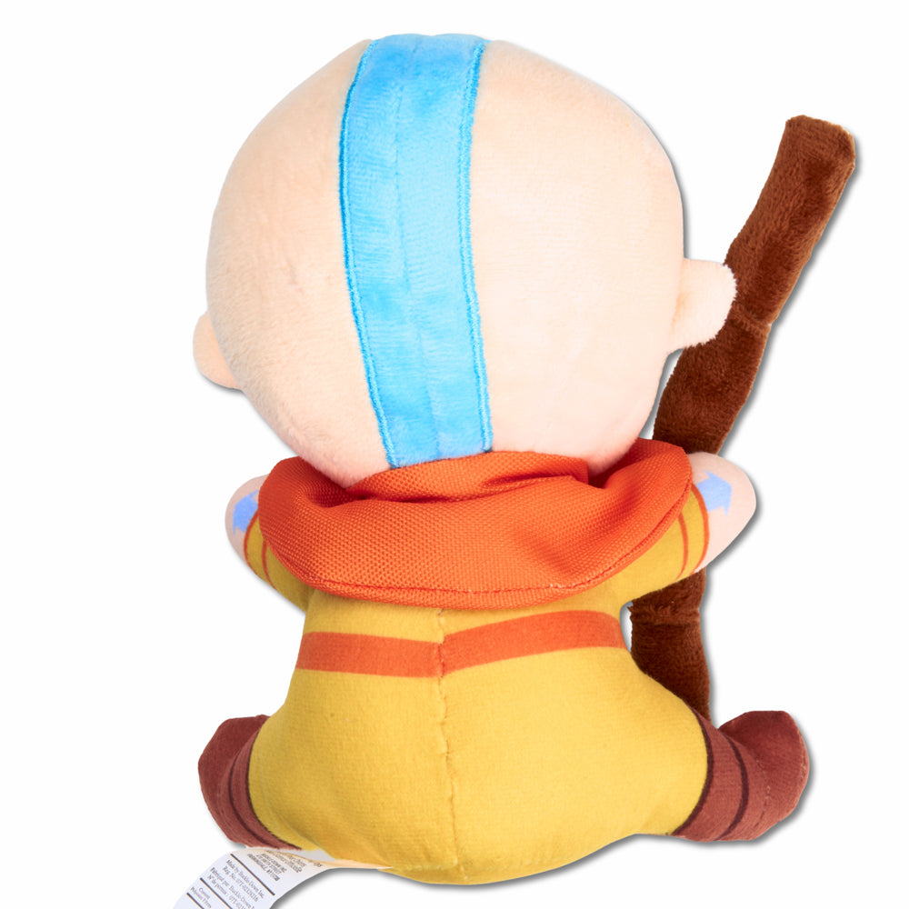 Dog Toy Squeaker Plush - Avatar the Last Airbender Avatar Aang Sitting Full Body Pose Dog Toy Squeaky Plush Nickelodeon