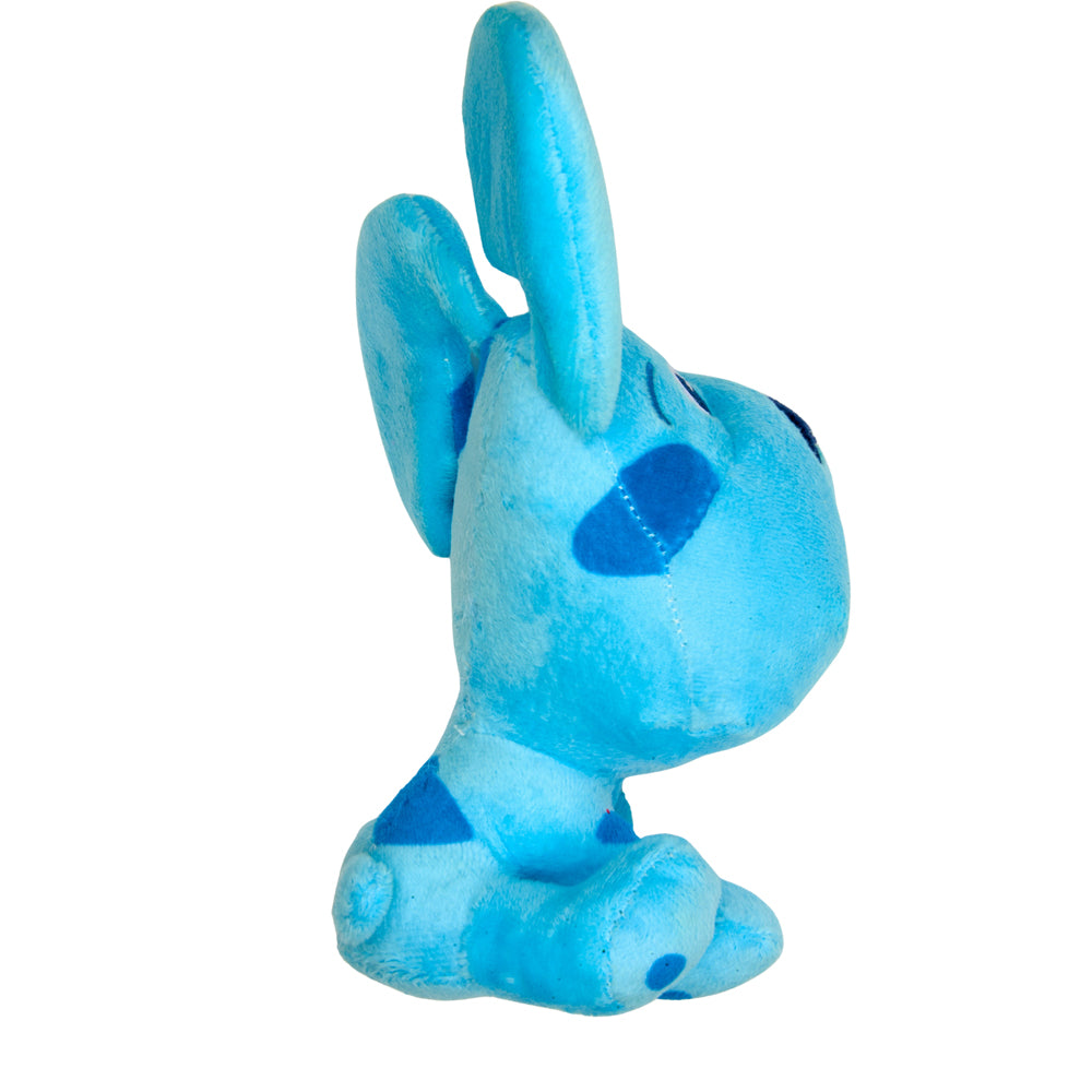 Dog Toy Squeaker Plush - Blue's Clues Blue Full Body Sitting Pose Dog Toy Squeaky Plush Nickelodeon