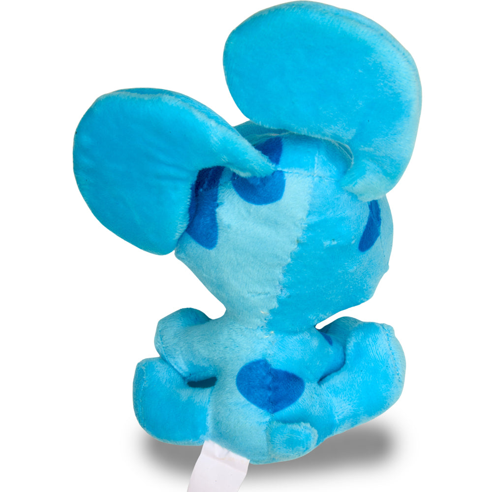Dog Toy Squeaker Plush - Blue's Clues Blue Full Body Sitting Pose Dog Toy Squeaky Plush Nickelodeon