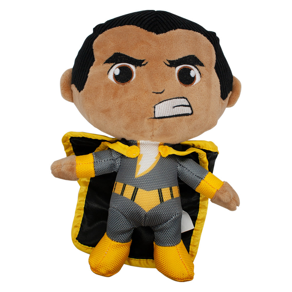 Dog Toy Squeaker Plush - Black Adam Chibi Standing Pose Dog Toy Squeaky Plush DC Comics